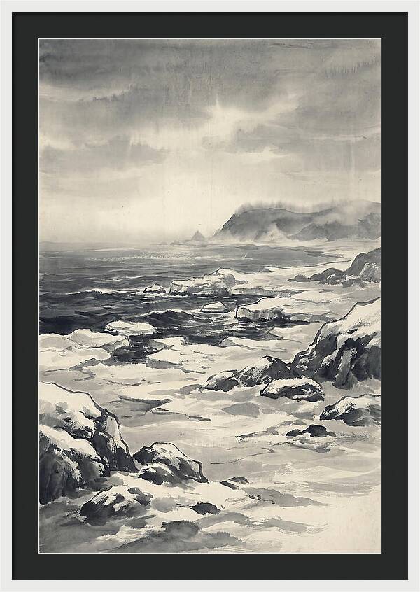 Winter Ocean Serenity