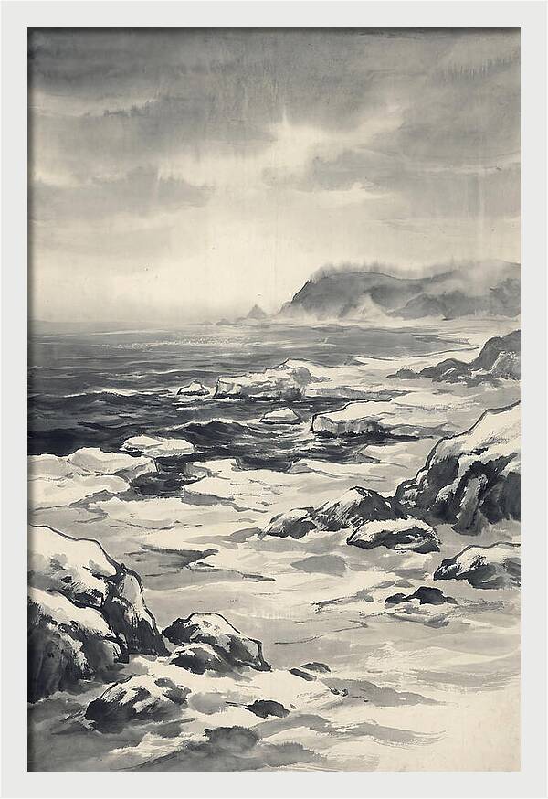 Winter Ocean Serenity