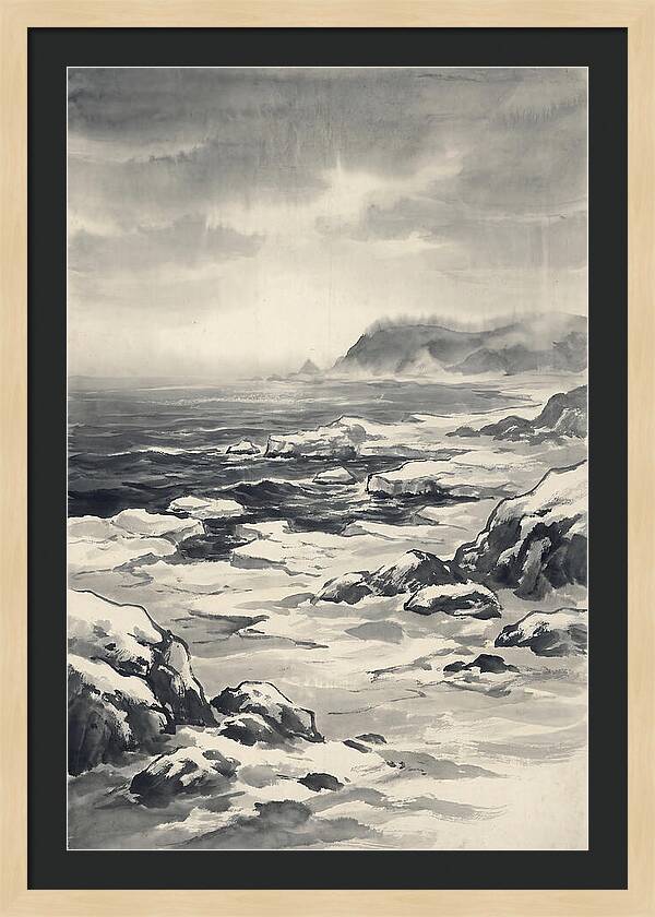 Winter Ocean Serenity