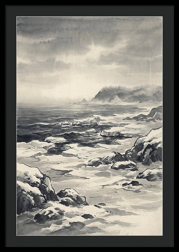 Winter Ocean Serenity