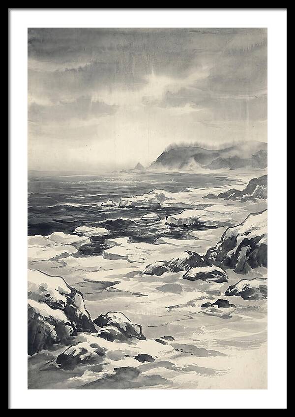 Winter Ocean Serenity