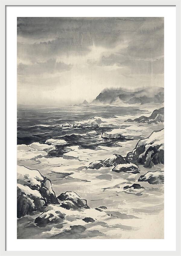 Winter Ocean Serenity