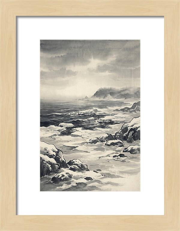 Winter Ocean Serenity