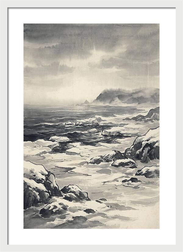 Winter Ocean Serenity