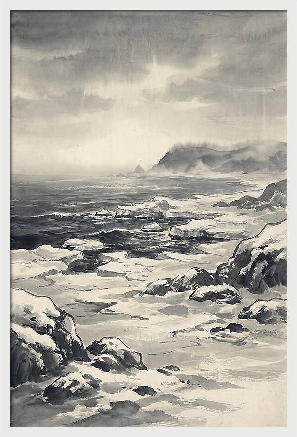Winter Ocean Serenity