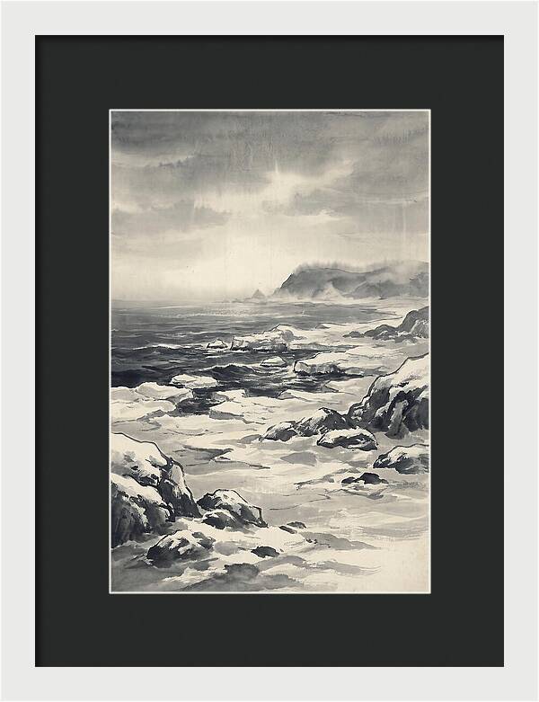 Winter Ocean Serenity