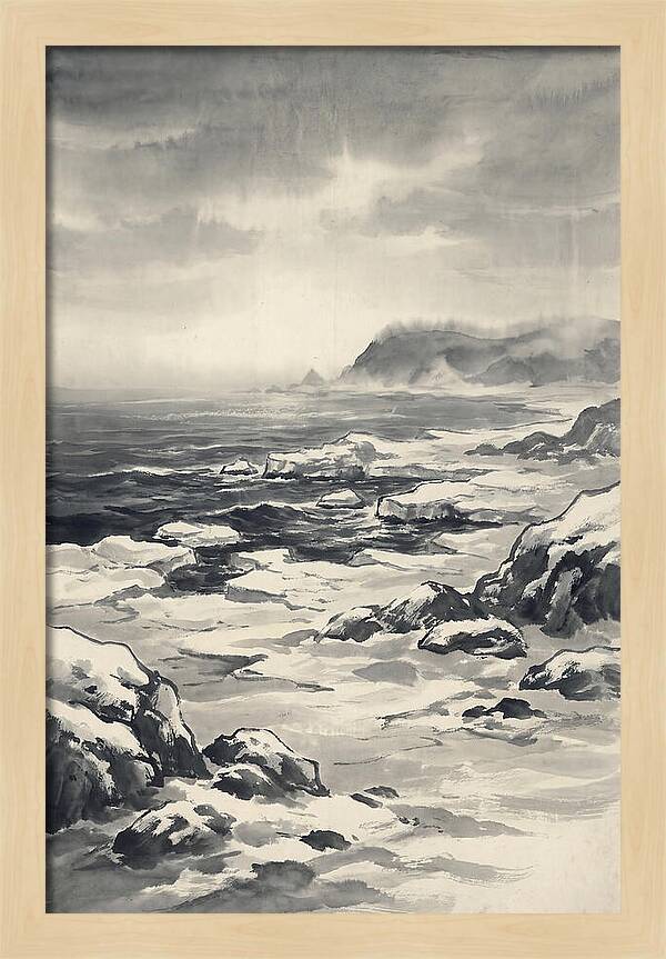 Winter Ocean Serenity