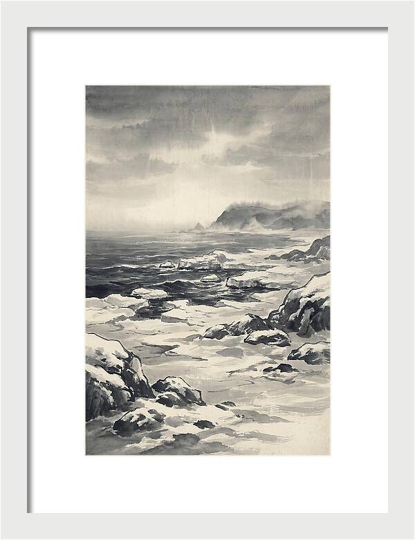 Winter Ocean Serenity