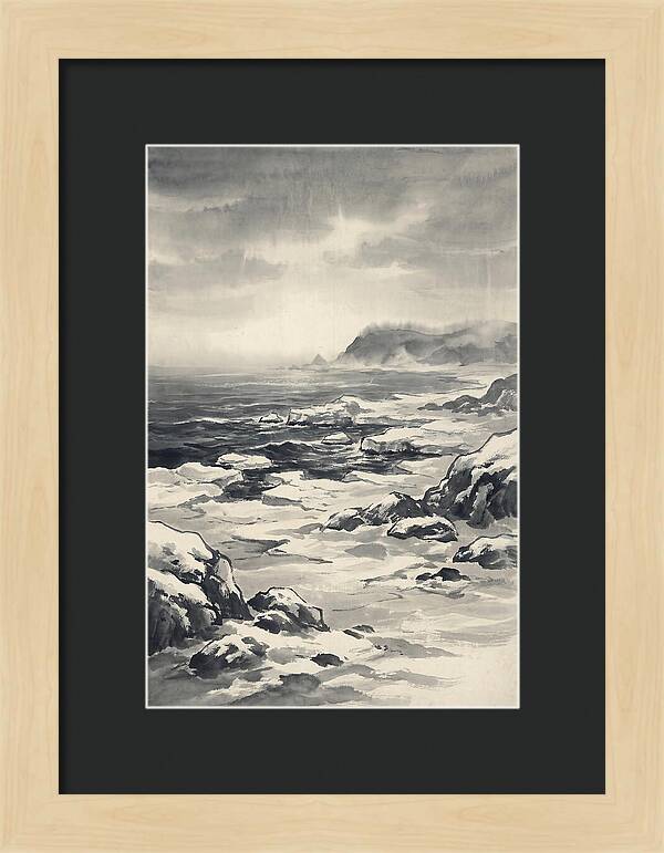 Winter Ocean Serenity