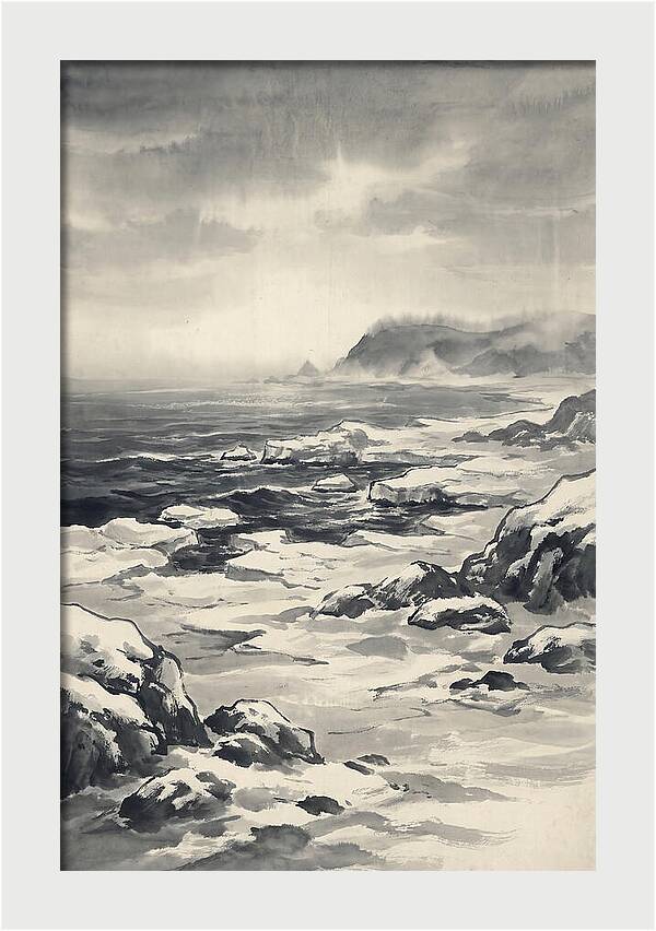 Winter Ocean Serenity