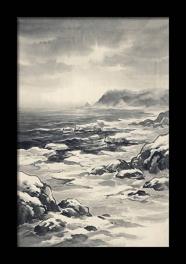 Winter Ocean Serenity