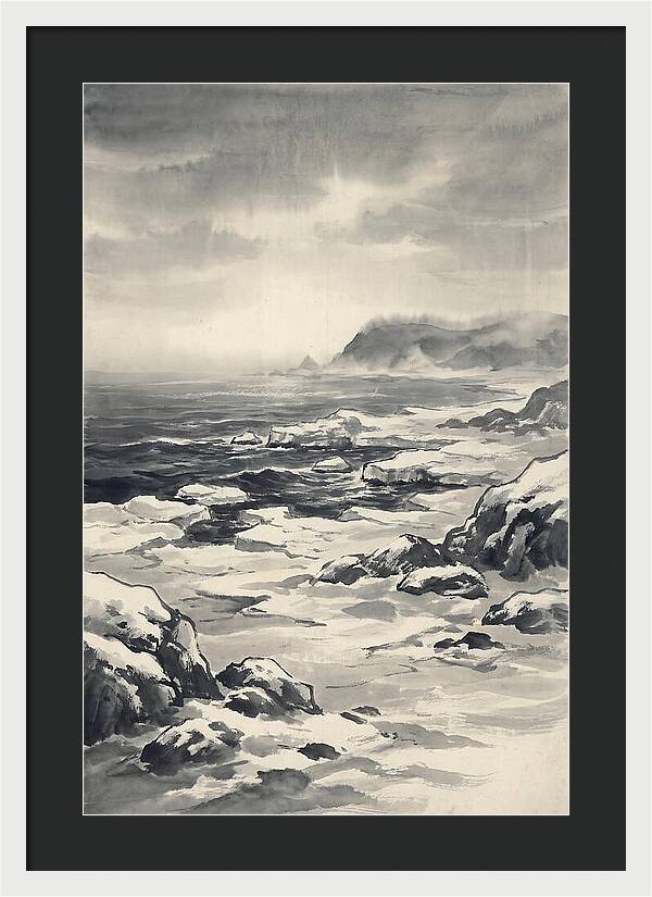 Winter Ocean Serenity