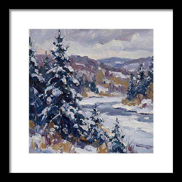 Winter Serenity In Snow