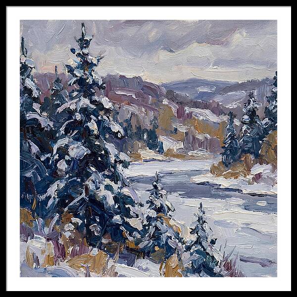 Winter Serenity In Snow