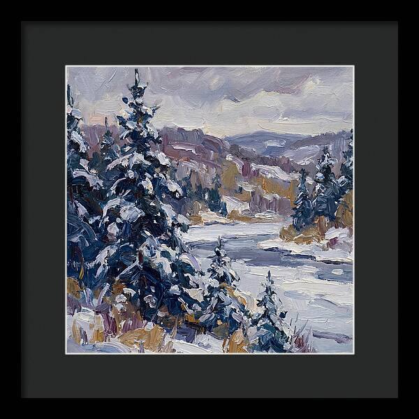 Winter Serenity In Snow
