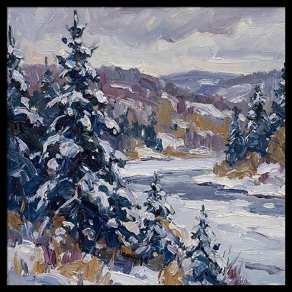 Winter Serenity In Snow