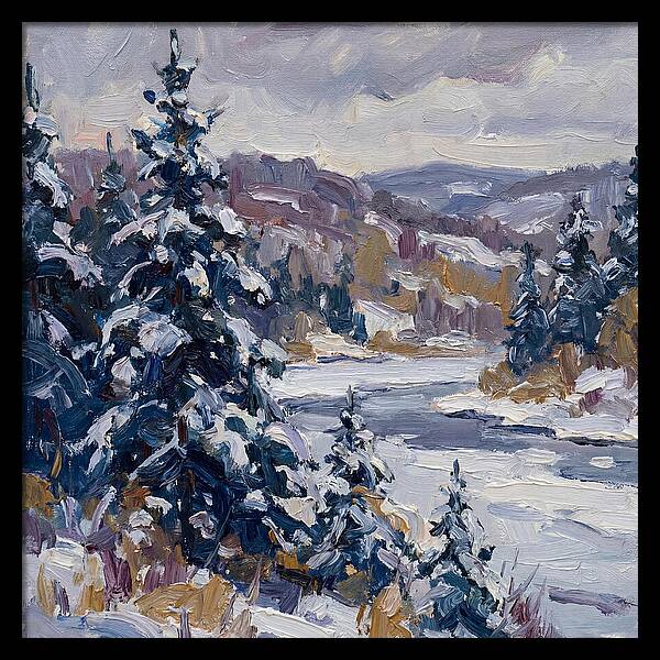 Winter Serenity In Snow