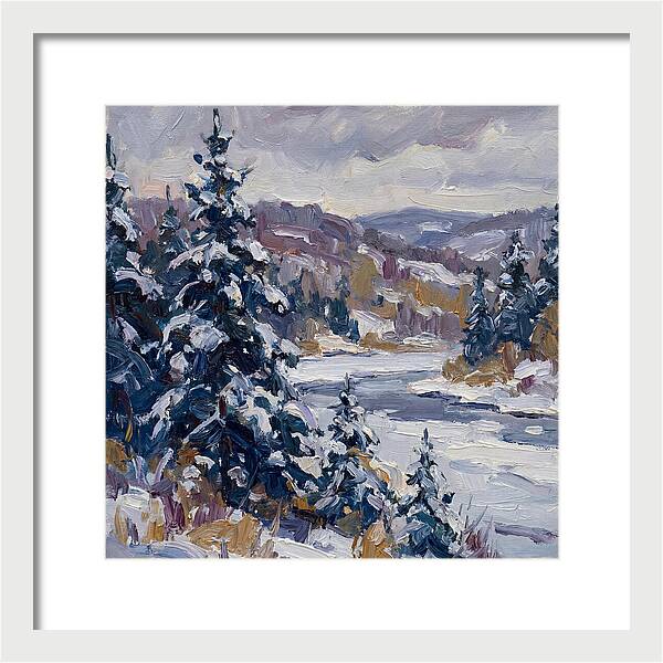 Winter Serenity In Snow