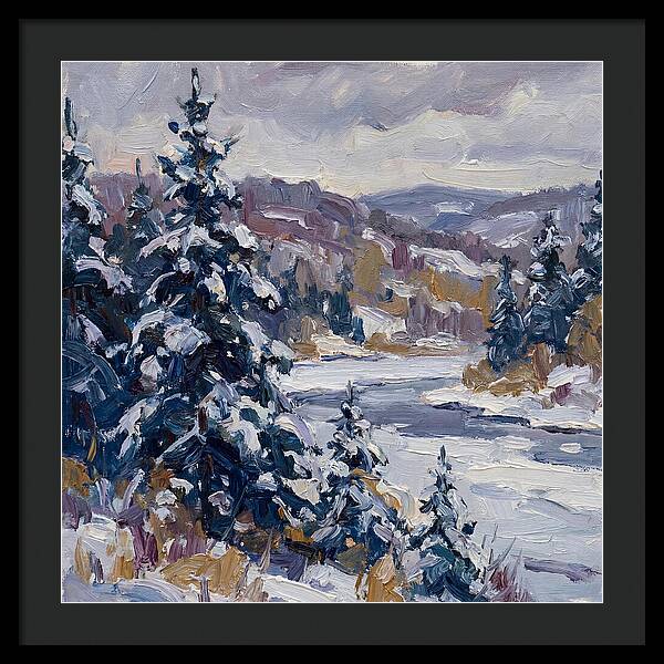Winter Serenity In Snow
