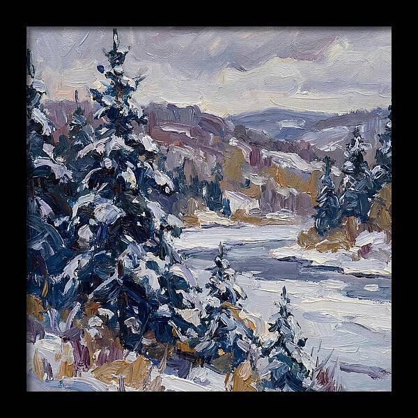 Winter Serenity In Snow