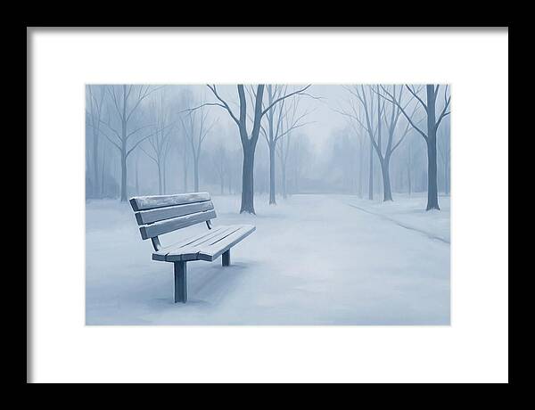 Winter Serenity In Snow