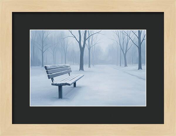 Winter Serenity In Snow