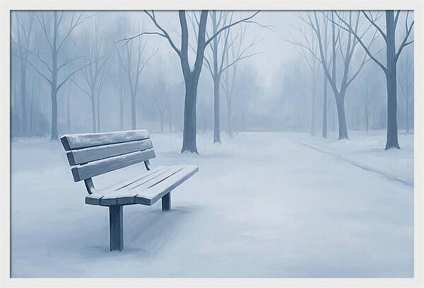 Winter Serenity In Snow