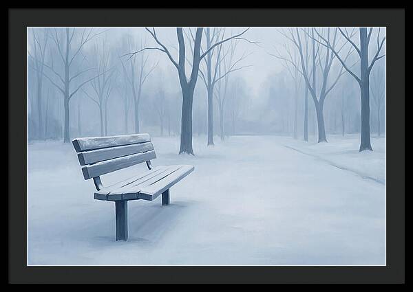 Winter Serenity In Snow