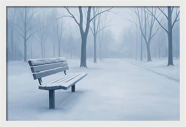Winter Serenity In Snow