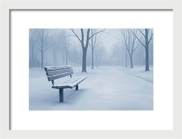 Winter Serenity In Snow