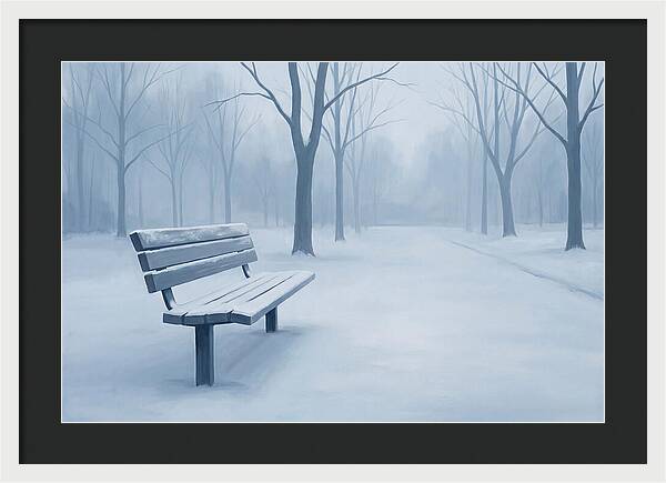 Winter Serenity In Snow