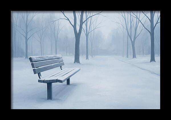 Winter Serenity In Snow