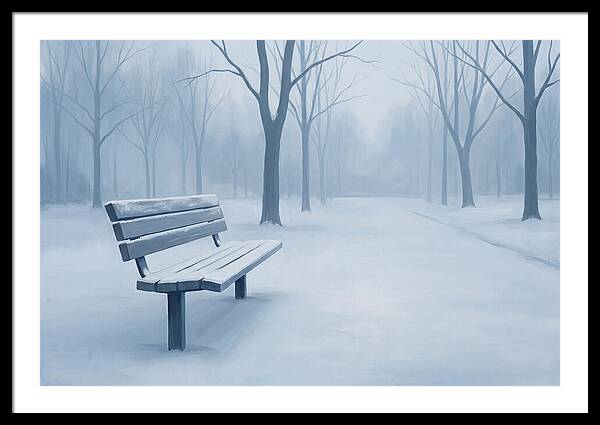 Winter Serenity In Snow