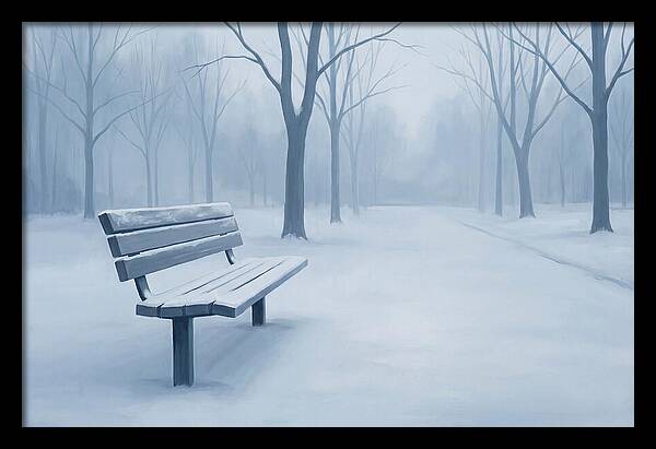 Winter Serenity In Snow