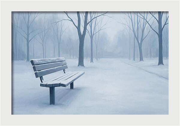 Winter Serenity In Snow