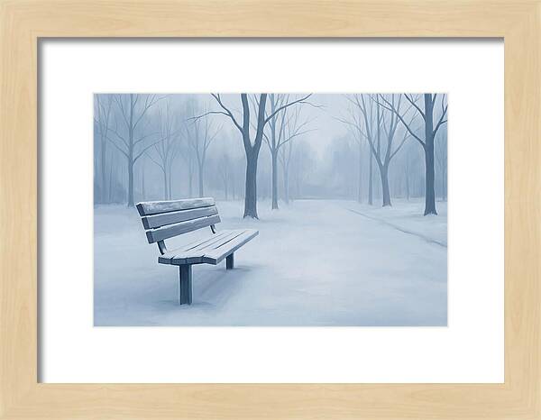 Winter Serenity In Snow
