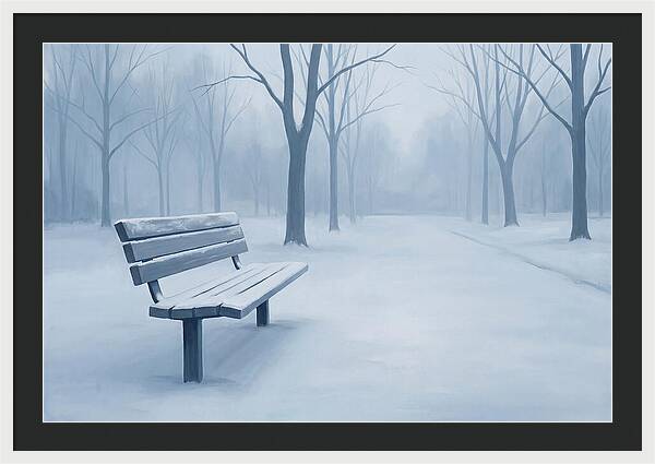 Winter Serenity In Snow