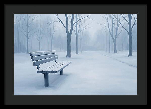 Winter Serenity In Snow