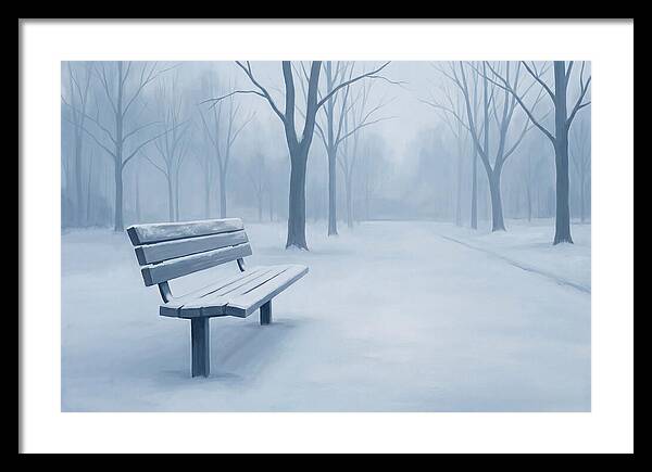 Winter Serenity In Snow