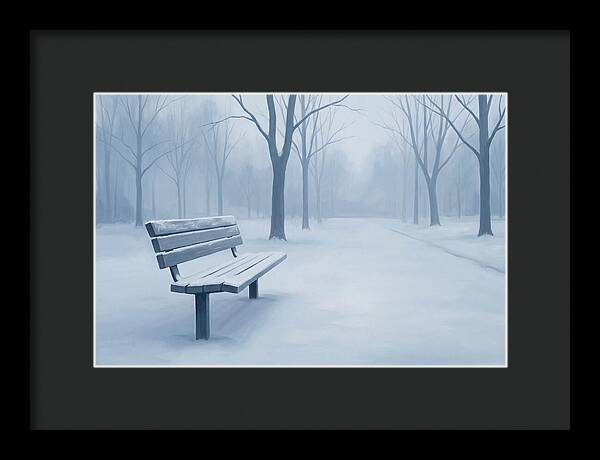 Winter Serenity In Snow