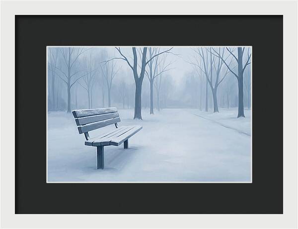 Winter Serenity In Snow