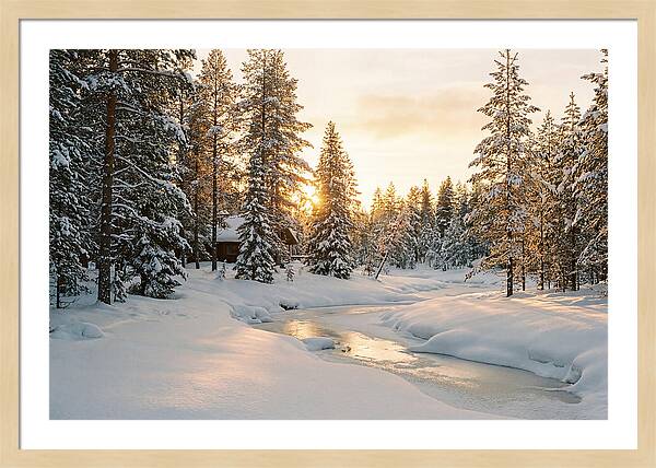 Winter Serenity In The Black Forest