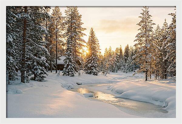 Winter Serenity In The Black Forest