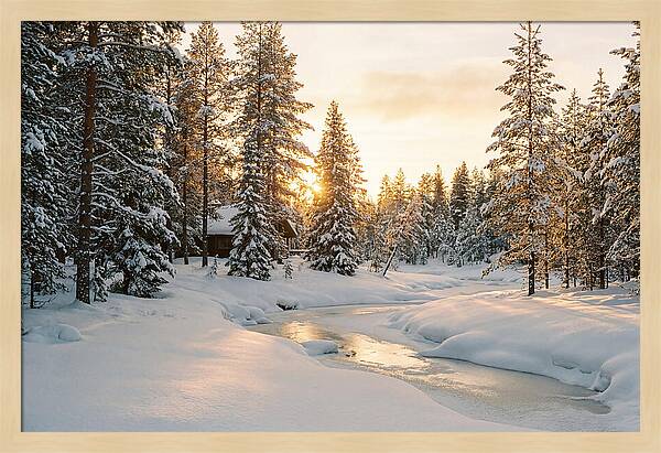 Winter Serenity In The Black Forest