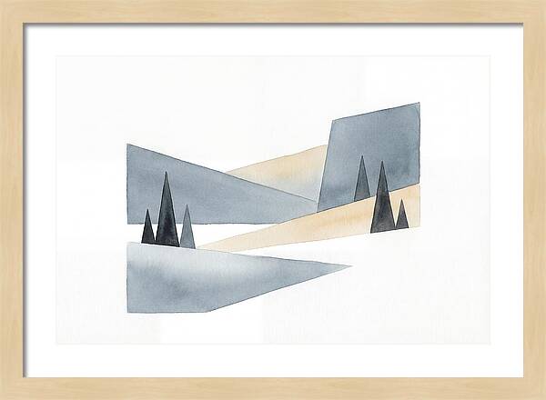 Winter Serenity Landscape