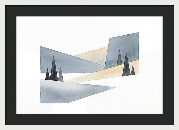 Winter Serenity Landscape