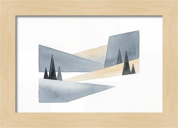 Winter Serenity Landscape
