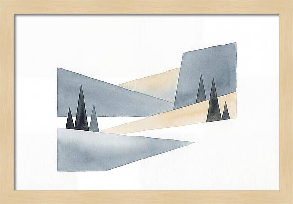 Winter Serenity Landscape