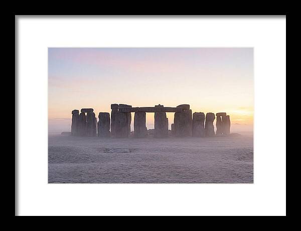 Winter Solstice Light Over Stonehenge