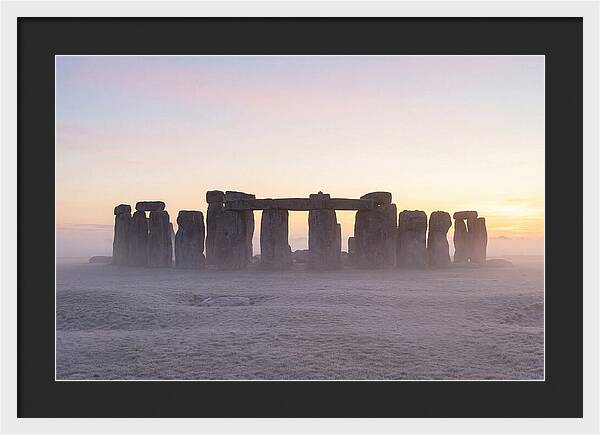 Winter Solstice Light Over Stonehenge